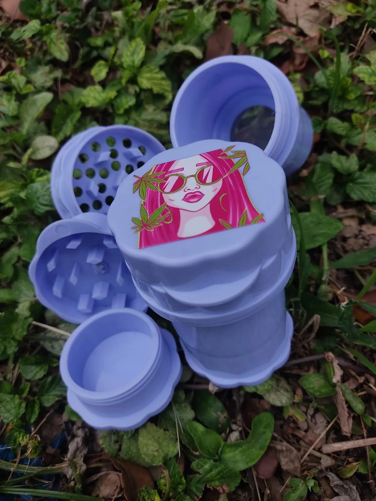 Rascadora Alta Lila